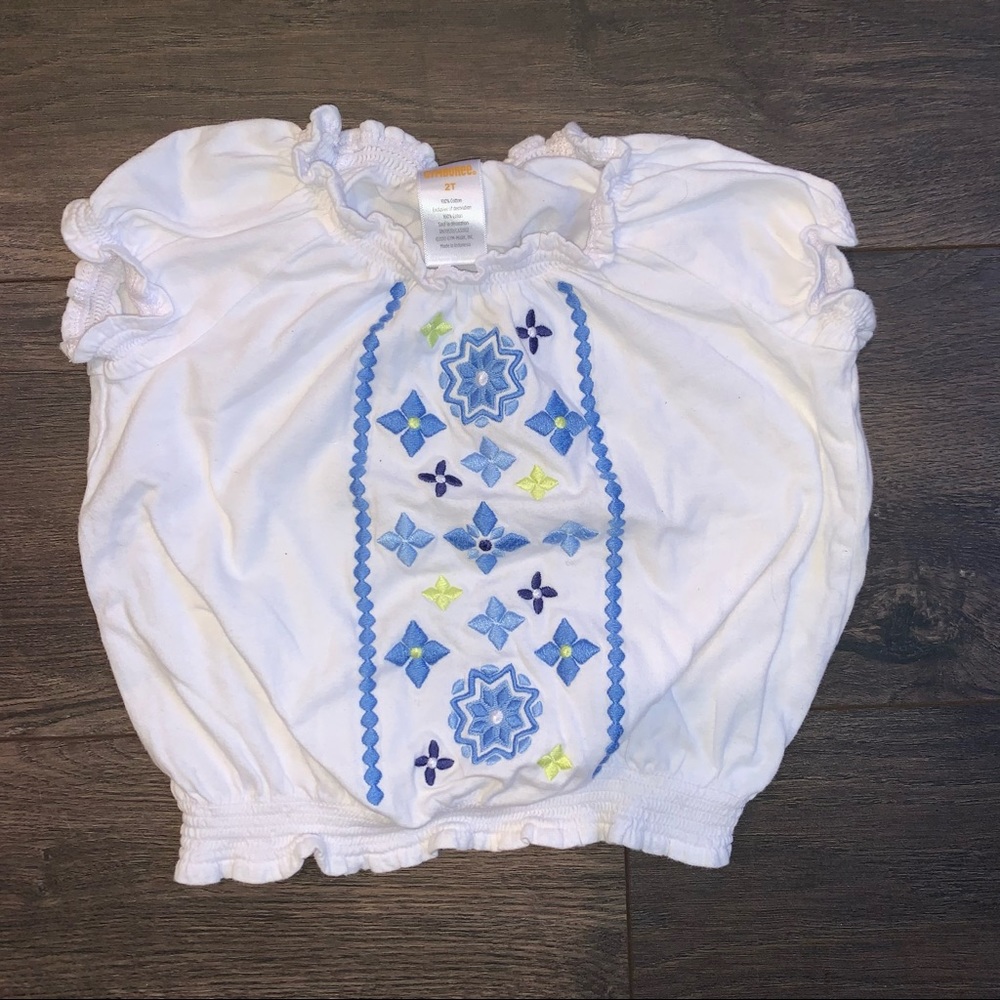 🌷 5/$13! Gymboree Greek Isles Top